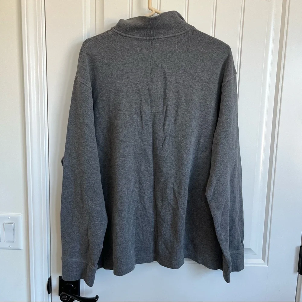 Polo Ralph Lauren Men’s 1/4‎ Zip Sweater Gray XXL